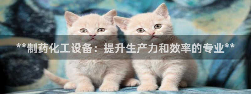 新航娱乐旗下平台有哪些：**制药化工设备：提升生产